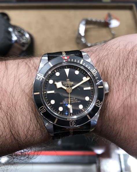 tudor black bay 58 on small wrist|tudor black bay 58 price.